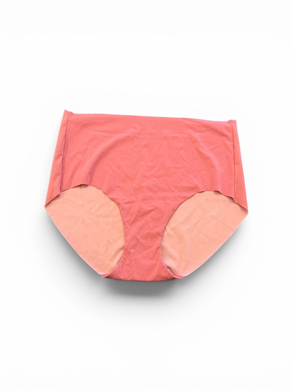 Wacoal Women's Laser Cut Panty Brief Pink Rose Size Large 7 875355 Comfy Stretch